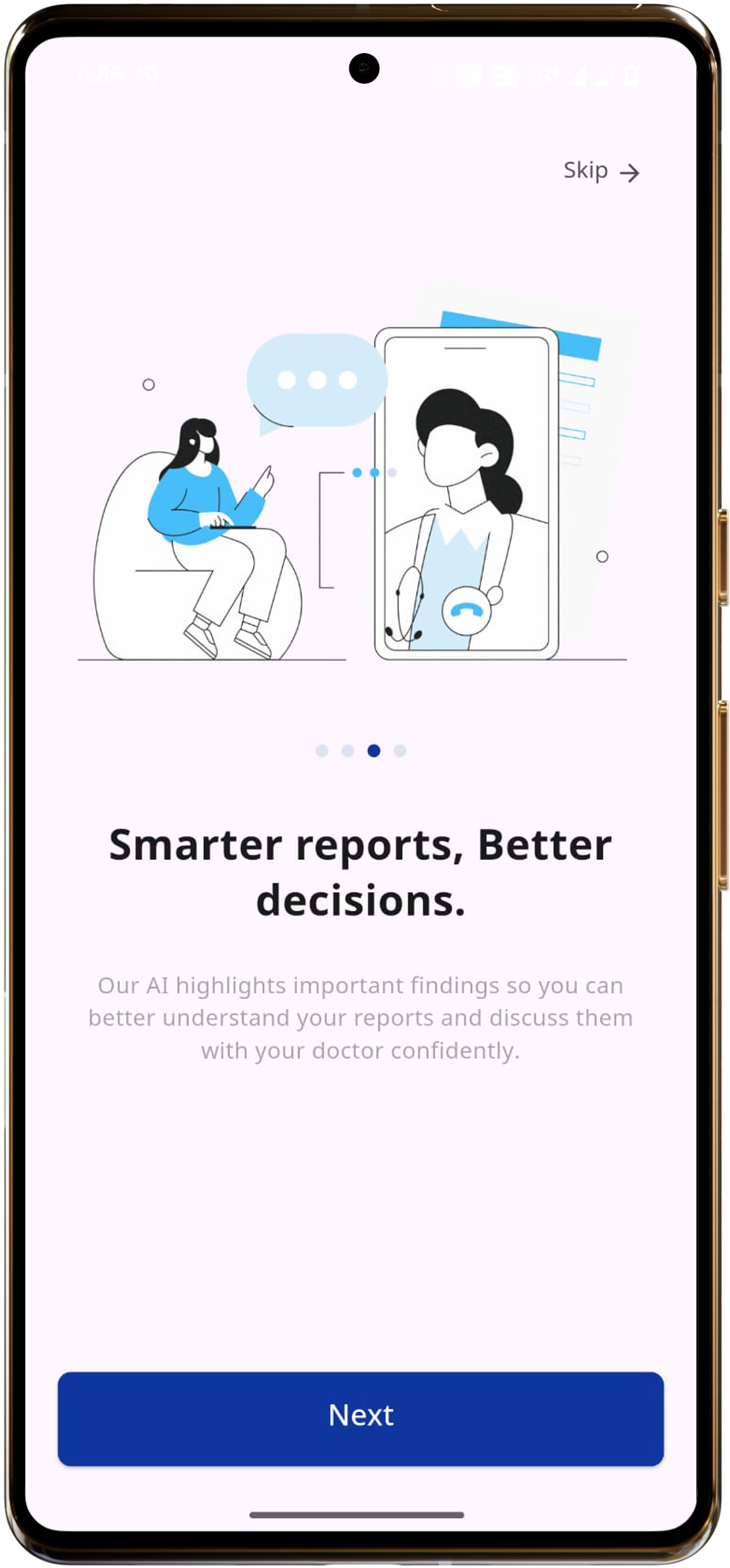 OncoVault phone mockup 4